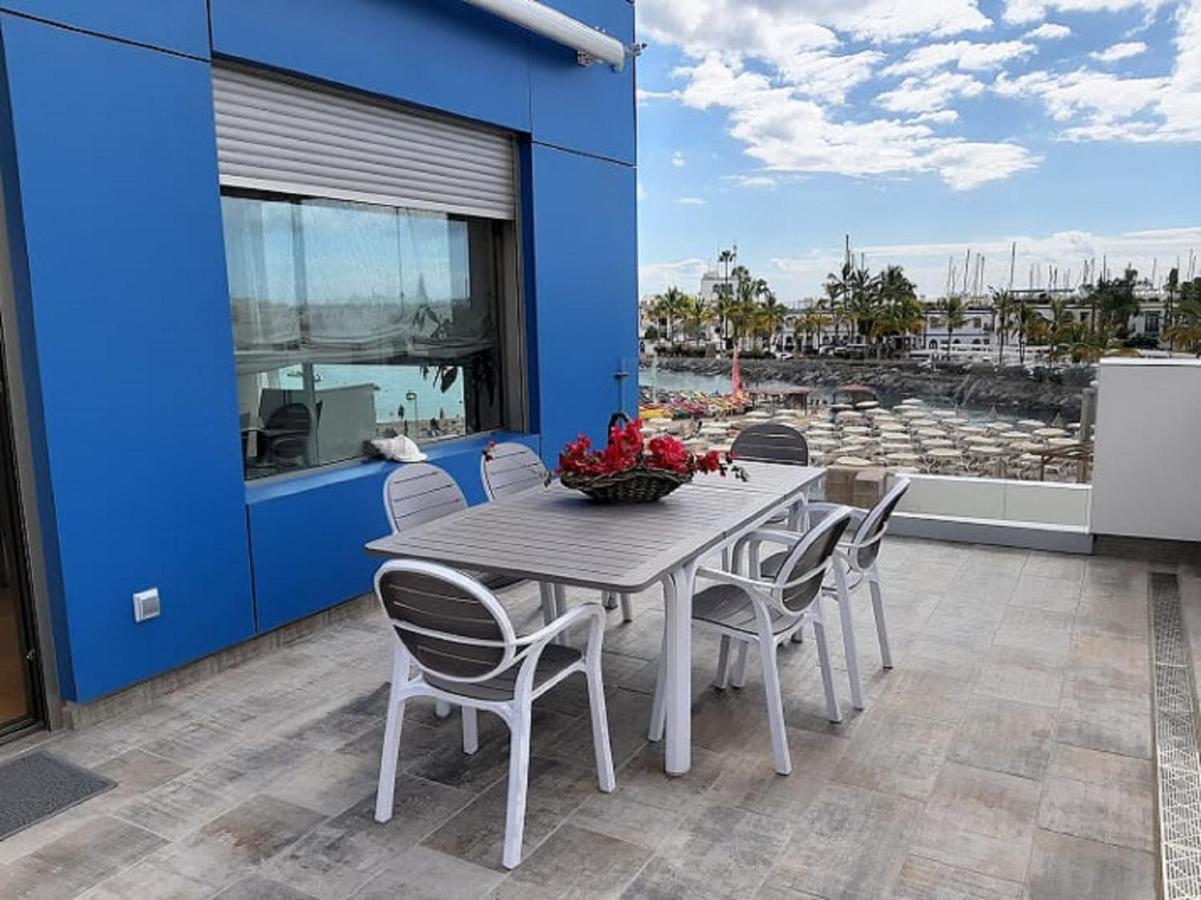 Beachfront Loft In Puerto De Mogan Kültér fotó