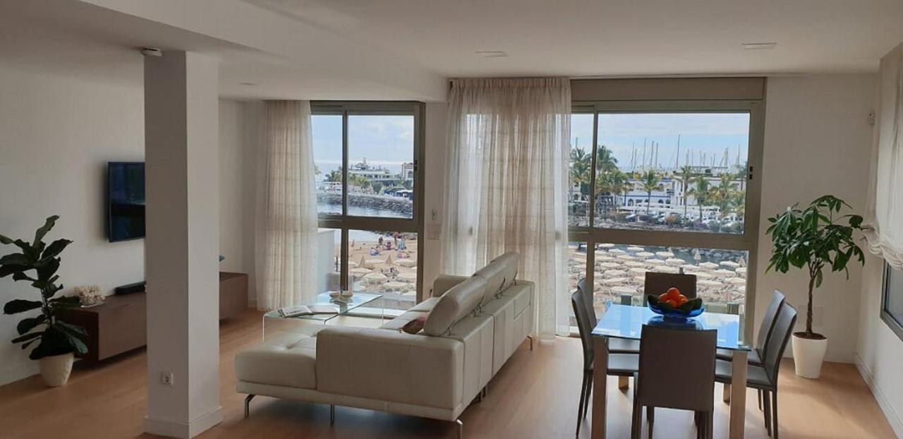 Beachfront Loft In Puerto De Mogan Kültér fotó